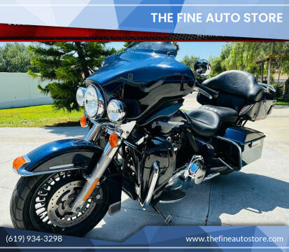 2012 Harley-Davidson ELECTRA GLIDE ULTRA LIMITED for sale at The Fine Auto Store in Imperial Beach CA