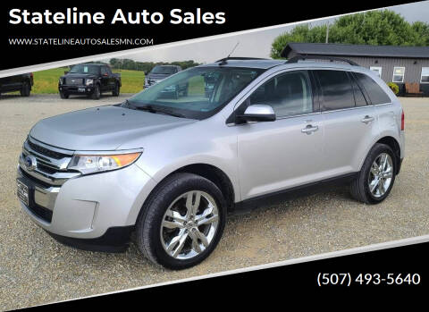 2013 Ford Edge for sale at Stateline Auto Sales in Mabel MN