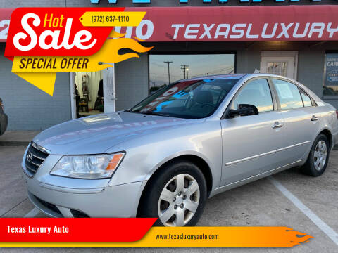 2010 Hyundai Sonata for sale at Texas Luxury Auto in Cedar Hill TX