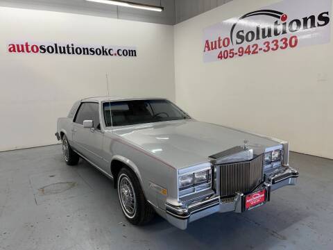 1984 Cadillac Eldorado for sale at Auto Solutions in Warr Acres OK