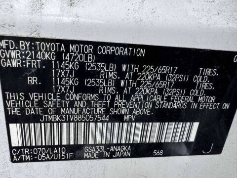 2008 Toyota RAV4 Limited