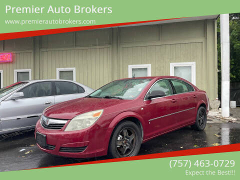 2007 Saturn Aura for sale at Premier Auto Brokers in Virginia Beach VA