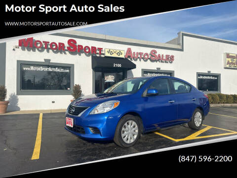 2014 Nissan Versa for sale at Motor Sport Auto Sales in Waukegan IL