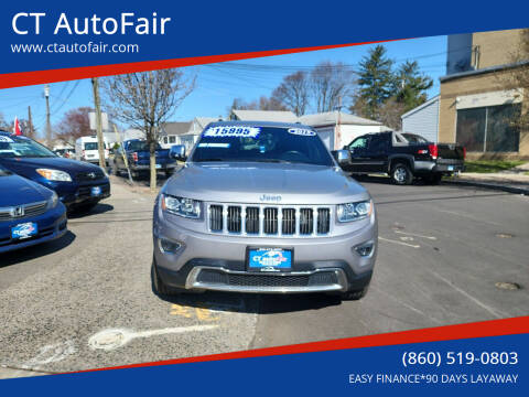 2015 Jeep Grand Cherokee for sale at CT AutoFair in West Hartford CT