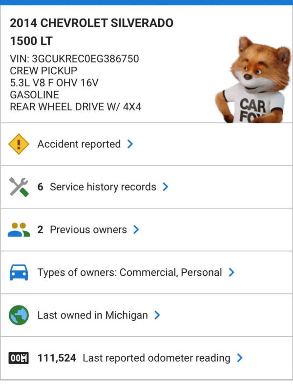 2014 Chevrolet Silverado 1500