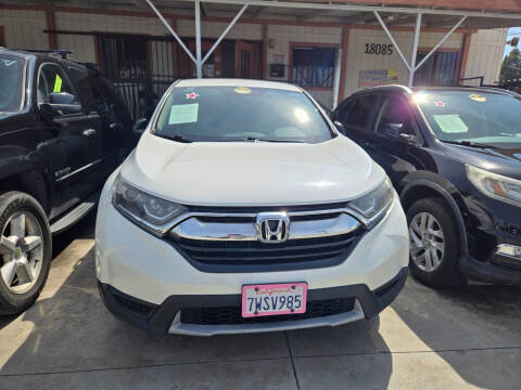 2017 Honda CR-V for sale at E and M Auto Sales in Bloomington CA