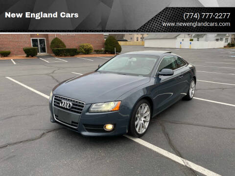 2011 Audi A5 for sale at New England Cars in Attleboro MA