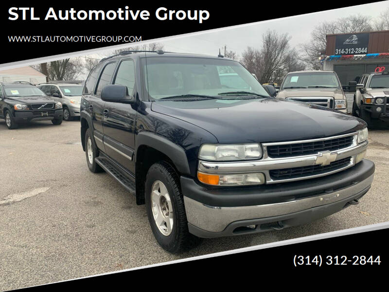 2004 Chevrolet Tahoe for sale at STL Automotive Group in O'Fallon MO