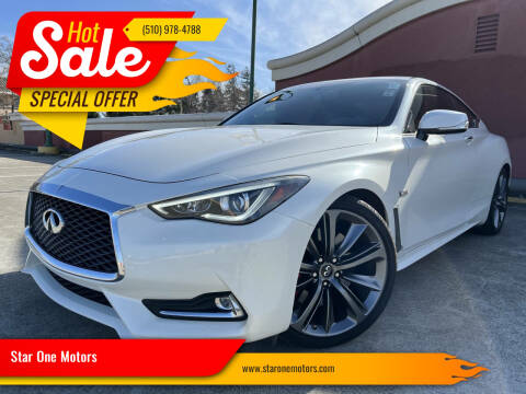 2018 Infiniti Q60 for sale at Star One Motors in Hayward CA