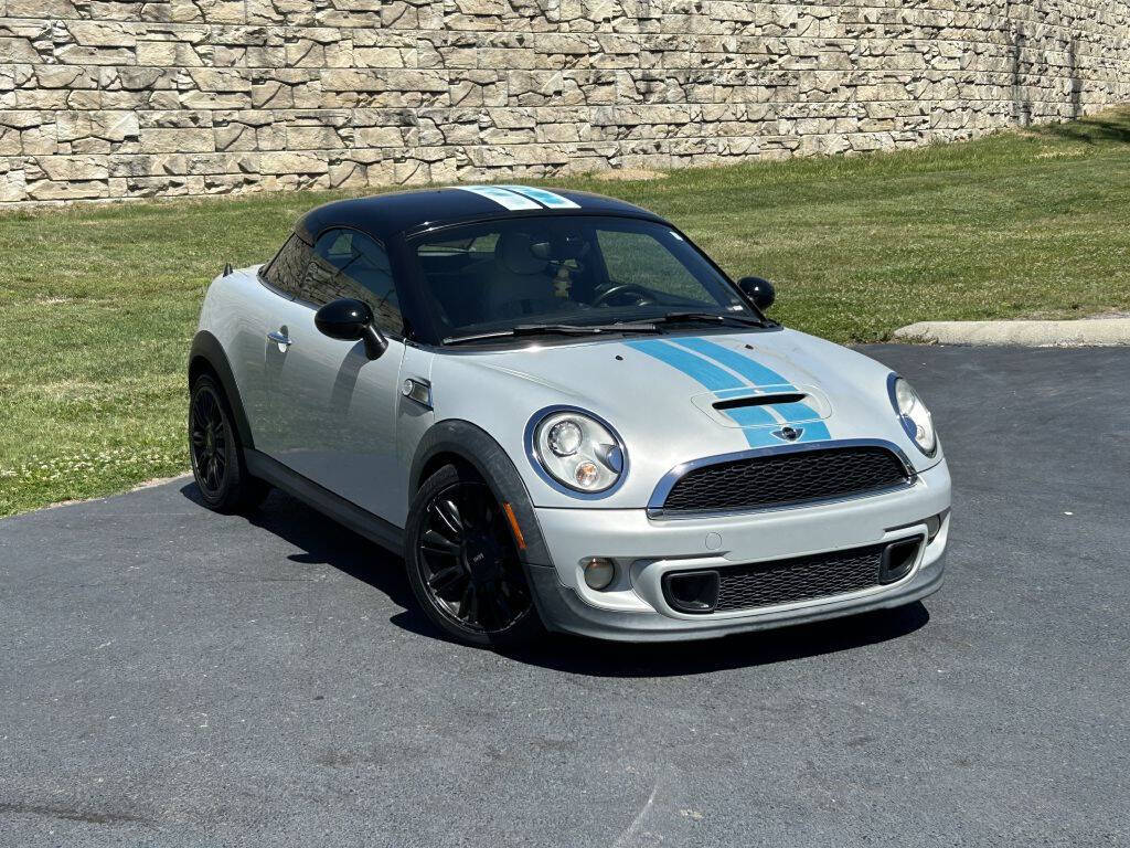 Silver 2012 MINI Cooper Coupe S S 2dr Coupe 1