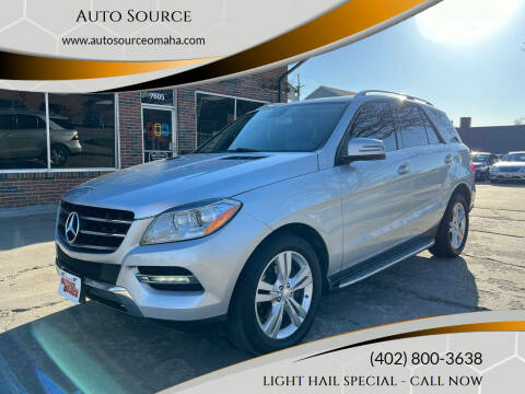 2012 Mercedes-Benz M-Class for sale at Auto Source in Ralston NE