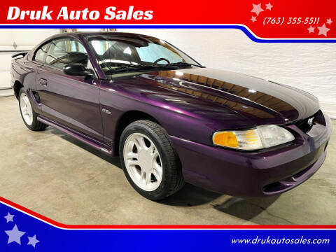 1996 Ford Mustang for sale at Druk Auto Sales in Ramsey MN