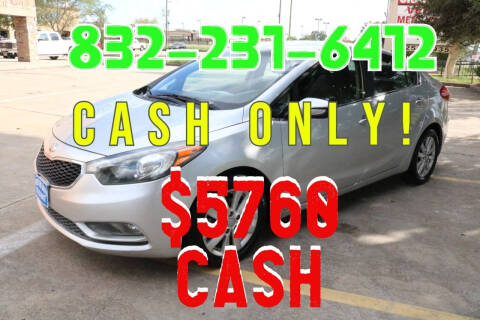 2014 Kia Forte for sale at Direct One Auto in Houston TX