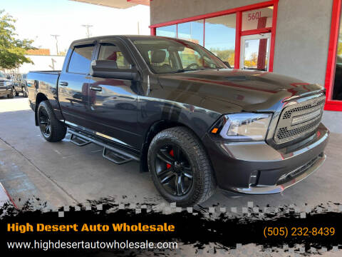 2015 RAM 1500 for sale at High Desert Auto Wholesale in Albuquerque NM