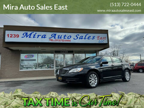 2013 Chrysler 200 for sale at Mira Auto Sales East in Milford OH