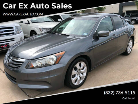 2011 Honda Accord for sale at Car Ex Auto Sales in Houston TX