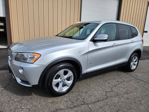 2011 BMW X3 for sale at Massirio Enterprises in Middletown CT
