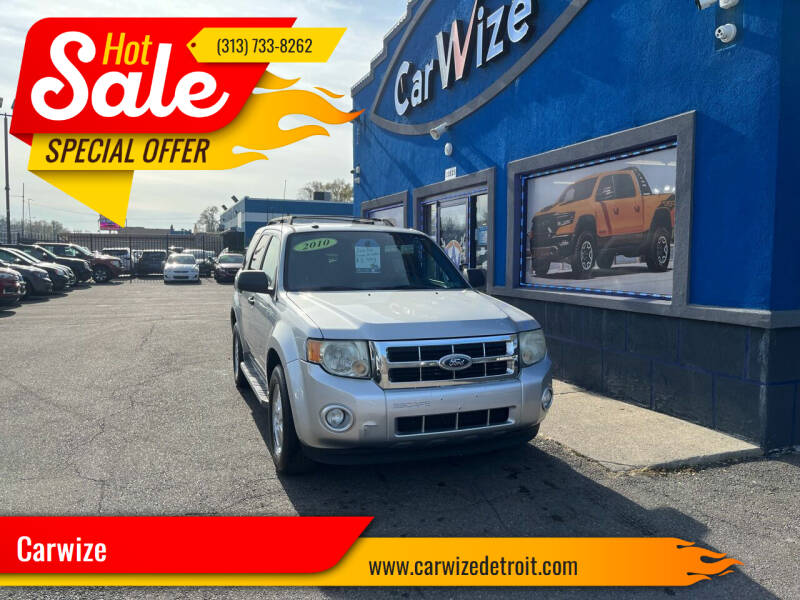 2010 Ford Escape for sale at Carwize in Detroit MI