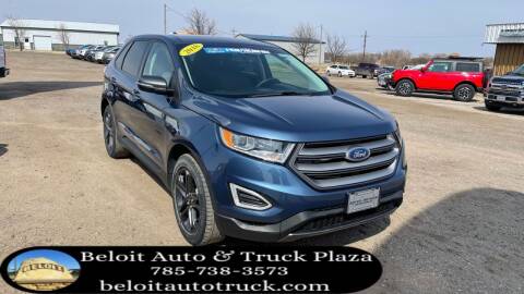 2018 Ford Edge for sale at BELOIT AUTO & TRUCK PLAZA INC in Beloit KS