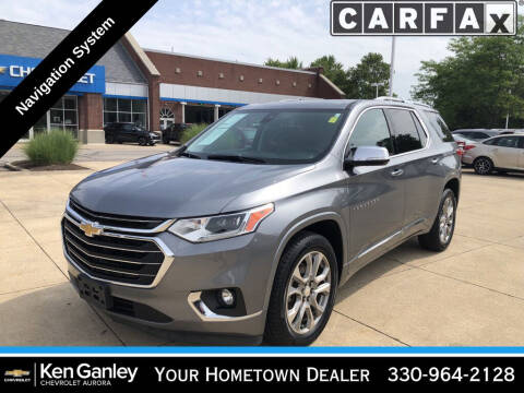 2018 Chevrolet Traverse for sale at Ganley Chevy of Aurora in Aurora OH