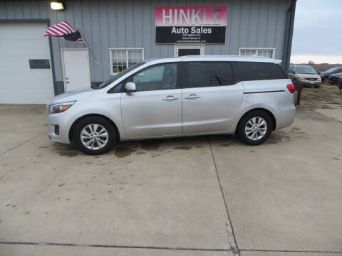 2017 Kia Sedona for sale at Hinkle Auto Sales in Mount Pleasant IA