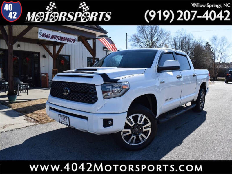 2018 Toyota Tundra for sale at 4042 Motorsports in Willow Spring NC