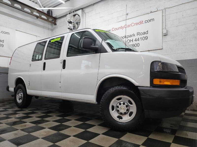 2021 Chevrolet Express for sale at County Car Credit in Cleveland OH