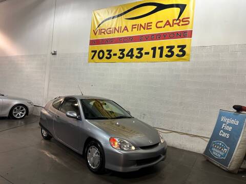 2003 Honda Insight for sale at Virginia Fine Cars in Chantilly VA