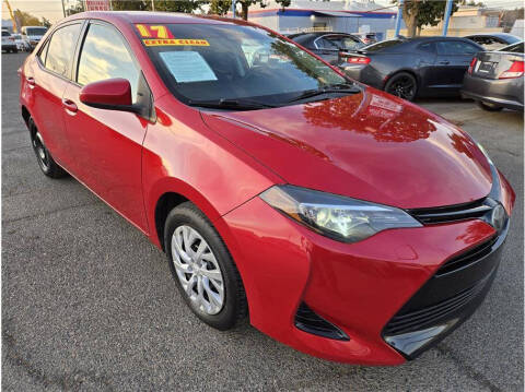 2017 Toyota Corolla for sale at MERCED AUTO WORLD in Merced CA