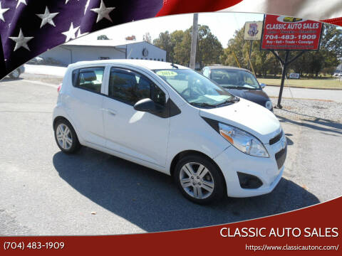 2014 Chevrolet Spark for sale at Classic Auto Sales in Maiden NC