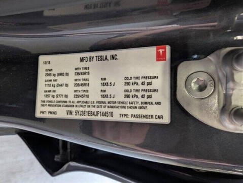 2018 Tesla Model 3 Long Range