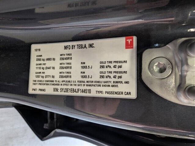 2018 Tesla Model 3 Long Range