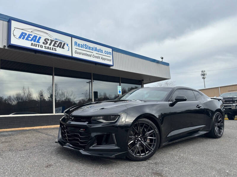 2018 Chevrolet Camaro for sale at Real Steal Auto Sales & Repair Inc in Gastonia NC