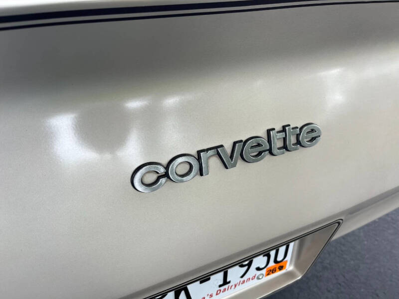 1982 Chevrolet Corvette Collector Edition