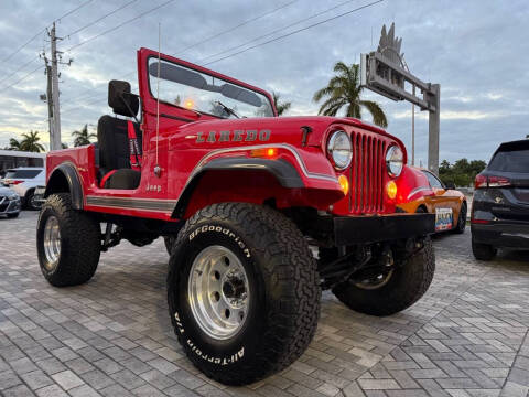 1981 Jeep CJ-7 for sale at City Motors Miami in Miami FL