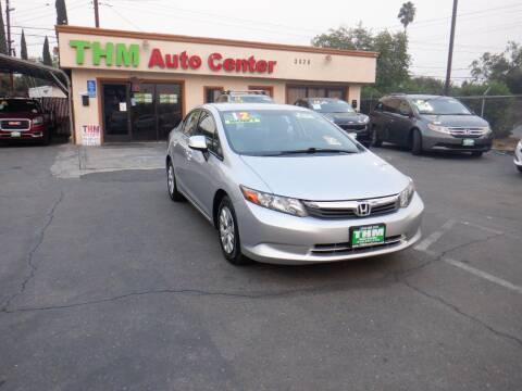 2012 Honda Civic for sale at THM Auto Center in Sacramento CA
