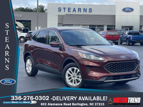 2021 Ford Escape Hybrid for sale at Stearns Ford in Burlington NC