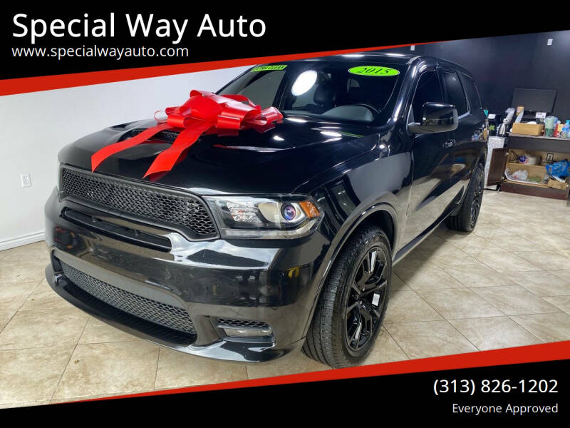 2015 Dodge Durango for sale at Special Way Auto in Hamtramck MI