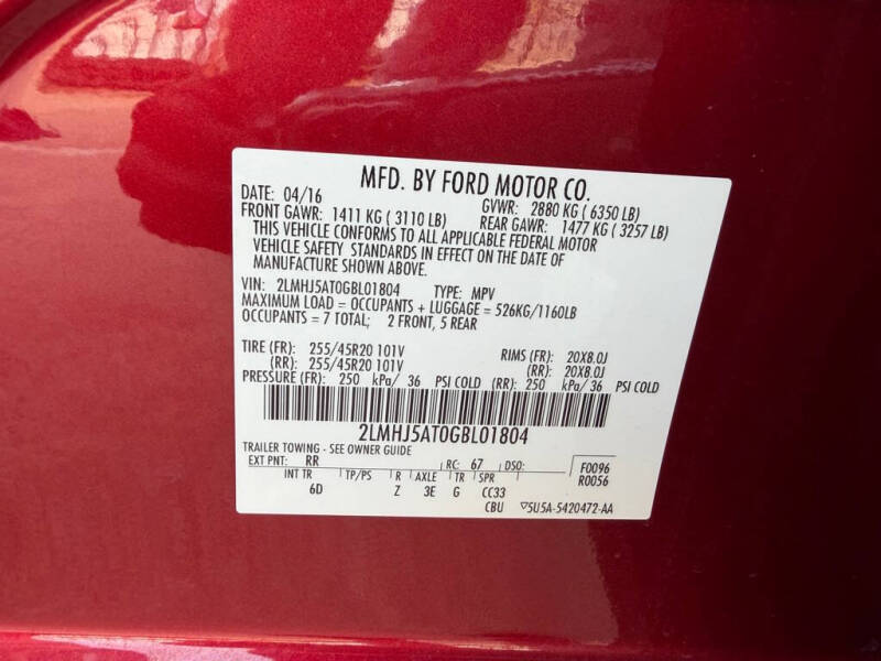 2016 Lincoln MKT EcoBoost