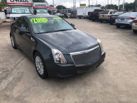 2010 Cadillac CTS for sale at MAC MOTORS FANACE in Houston TX