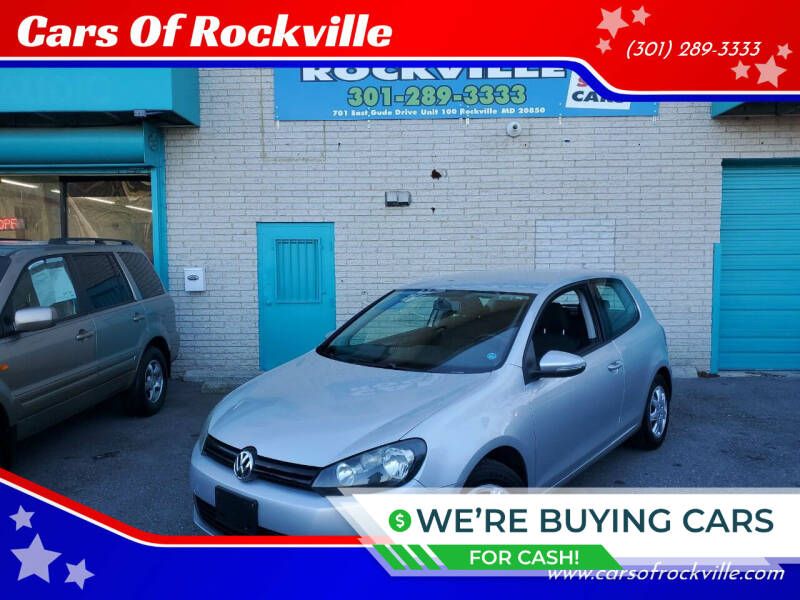 2010 Volkswagen Golf for sale at Cars Of Rockville in Rockville MD