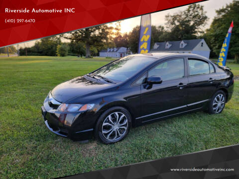 2010 Honda Civic for sale at Riverside Automotive INC in Aberdeen MD