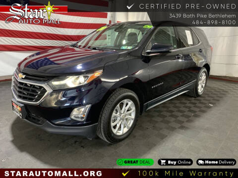2020 Chevrolet Equinox for sale at STAR AUTO MALL 512 in Bethlehem PA