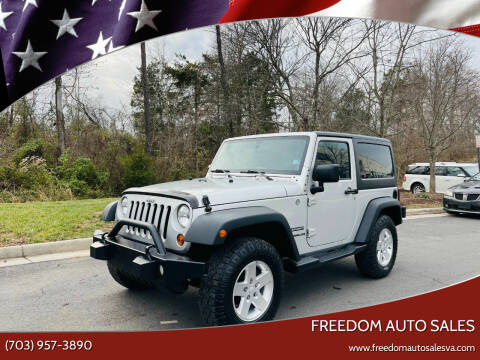 2012 Jeep Wrangler for sale at Freedom Auto Sales in Chantilly VA