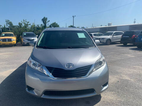 2012 Toyota Sienna for sale at Jamrock Auto Sales of Panama City in Panama City FL