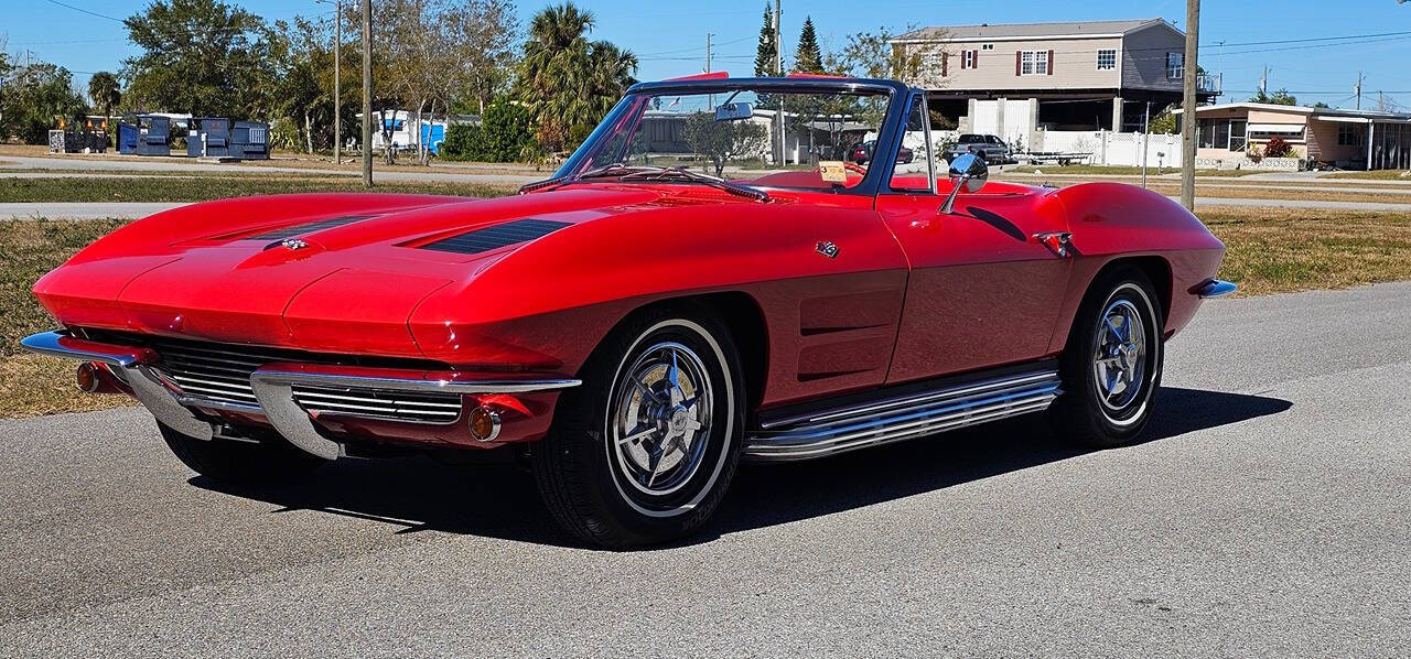 1963 Chevrolet Corvette for sale at FLORIDA CORVETTE EXCHANGE LLC in Hudson, FL