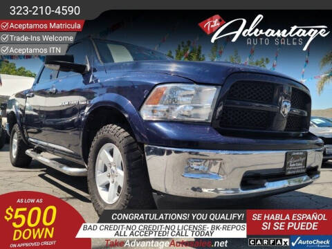 2012 RAM 1500 for sale at ADVANTAGE AUTO SALES INC in Bell CA