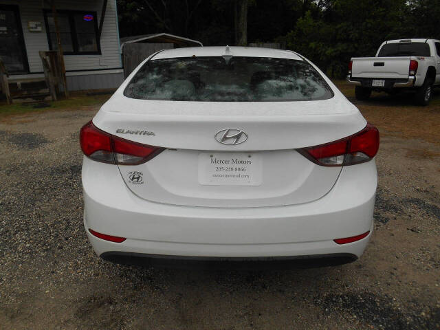 2015 Hyundai ELANTRA for sale at Mercer Motors in Bay Minette, AL