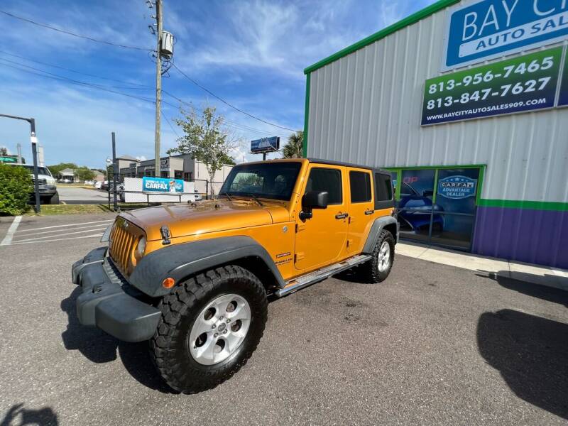 2014 Jeep Wrangler Unlimited for sale at Bay City Autosales in Tampa FL