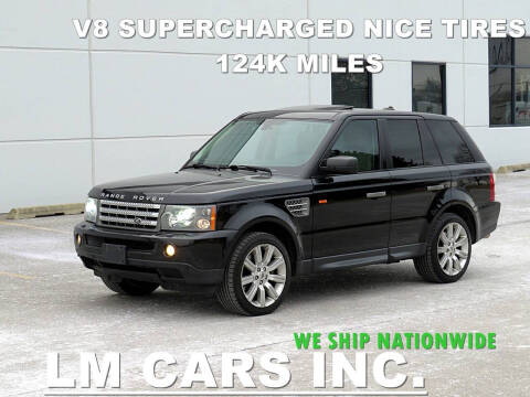 2008 Land Rover Range Rover Sport for sale at LowMileCars.com / LM CARS INC in Burr Ridge IL